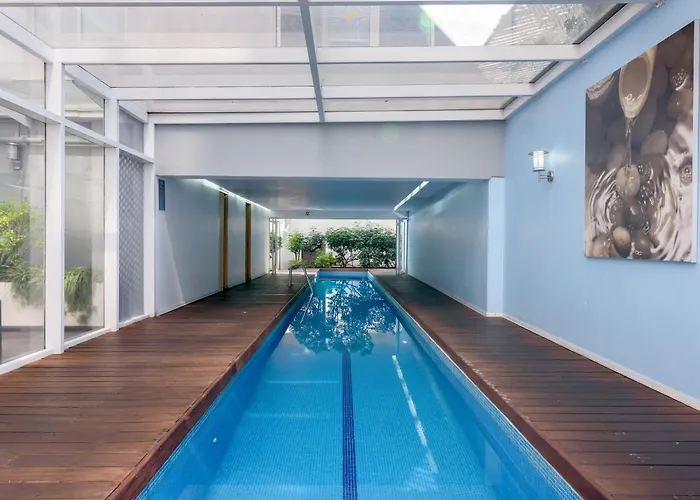 Apartamento Cozy 2br 2-floor Wi-fi 500mbps Air-conditioning Pool Gym Condesa