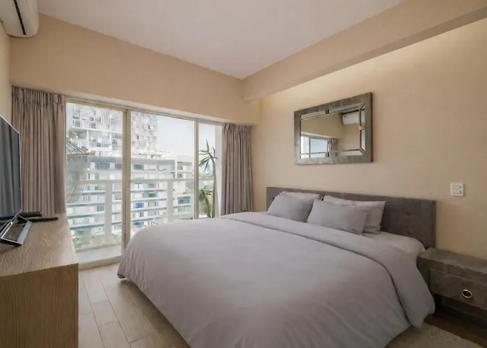Apartamento Cozy 2br 2-floor Wi-fi 500mbps Air-conditioning Pool Gym Condesa *