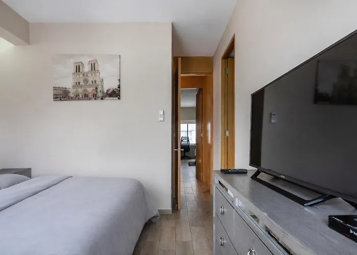 Apartamento Cozy 2br 2-floor Wi-fi 500mbps Air-conditioning Pool Gym Condesa México DF