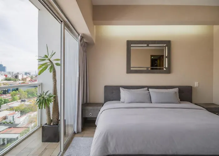Cozy 2br 2-floor Wi-fi 500mbps Air-conditioning Pool Gym Condesa Apartamento